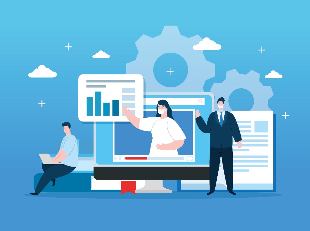 Teams collaborating with digital tools, analytics, and Microsoft cloud solutions